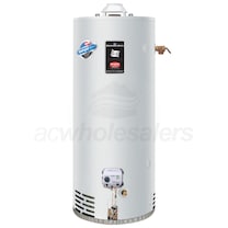 Bradford White - 40 Gal. Storage - 106 Gal. First Hour Delivery - 0.63 UEF - High Input Natural Gas Water Heater - Atmospheric Vent - Tall