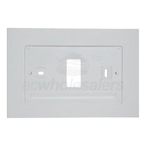 White Rodgers Thermostat Wall Plate - White