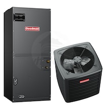 Goodman - 2.0 Ton Cooling - Air Conditioner + Air Handler System - 14.5 SEER2