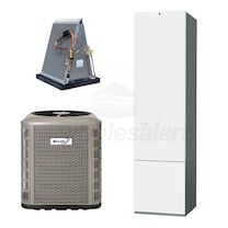 Revolv - 2.5 Ton Cooling - 72k BTU/Hr Heating - Air Conditioner + Gas Furnace Kit - 13.4 SEER2 - For Downflow Installation - Top Return
