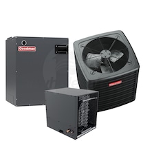 Goodman - 5 Ton Cooling - Air Conditioner + Variable Speed Air Handler Kit - 14.5 SEER2