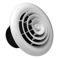 RectorSeal TRUaire® Retrofit - Round Ceiling Diffuser with Grille and Damper - 8