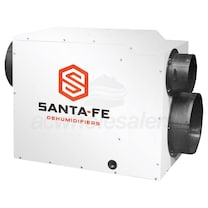 Santa Fe Ultra120 - Whole House Dehumidifier - 121 Pints/Day at 80° F/60% RH