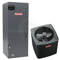 Goodman - 2.5 Ton Cooling - Air Conditioner + Variable Speed Air Handler System - 15.0 SEER2