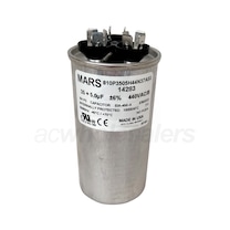 Mars - Dual Section Round Capacitor - 35/5 MFD - 440/370 Volt