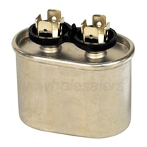 Mars - Single Section Oval Capacitor - 4 MFD - 440/370 Volt
