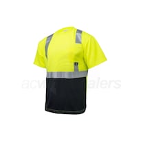 Armateck - Color Blocked T-Shirt - Lime/Black - XL