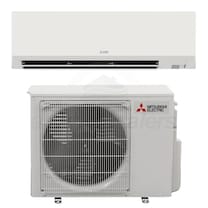 View Mitsubishi - 18k BTU Cooling + Heating - P-Series Wall Mounted Air Conditioning System - 20.2 SEER2