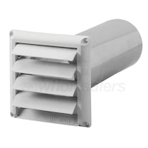 Fantech Louvered Shutter 4 inch Round Duct