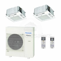 Panasonic Heating and Cooling CU-4E24RBU-5 2-CS-E12RB4UW-NG 2-CZ-BT20U