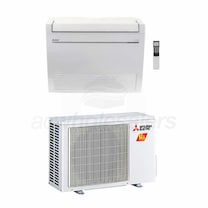 Mitsubishi M-Series - 12k BTU Cooling + Heating - H2i Floor Mounted Air Conditioning System - 26.7 SEER2