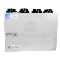 Fantech VHR 70 CFM Heat Recovery Ventilator HRV Top Ports 5