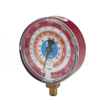 Yellow Jacket 3-1/8 Inch (80 mm) Red Dry Manifold Gauge