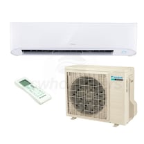 View Daikin - 9k BTU Cooling + Heating - 17-Series Wall Mounted Air Conditioning System - 17.0 SEER