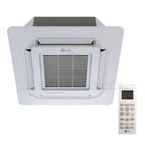 LG - 18k Cooling + Heating - Ceiling Cassette with Grille - For Single/Multi Zone