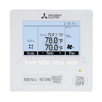 Mitsubishi Programmable Wall Mounted Wired Remote Controller