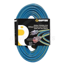 Raptor Tools Heavy Duty Extension Cord 50' Blue
