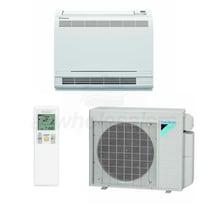 Daikin - 12k BTU Cooling + Heating - Aurora Series Floor Mounted Air Conditioning System - 19.5 SEER2