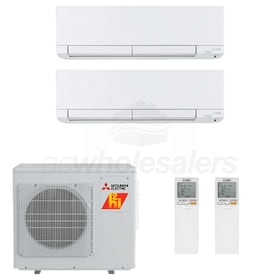 Mitsubishi MXZ-2D20NLHZ MSZ-FX06NL MSZ-FX15NL H2i Ductless Mini