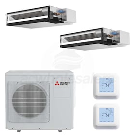 Mitsubishi MXZ-2D20NL SEZ-AD09NL SEZ-AD12NL Concealed Duct Mini