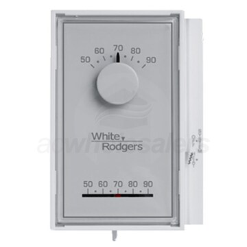 Single Stage Mechanical Thermostat w/Temperature Locking Kit, Mercury Free (Heat Only)