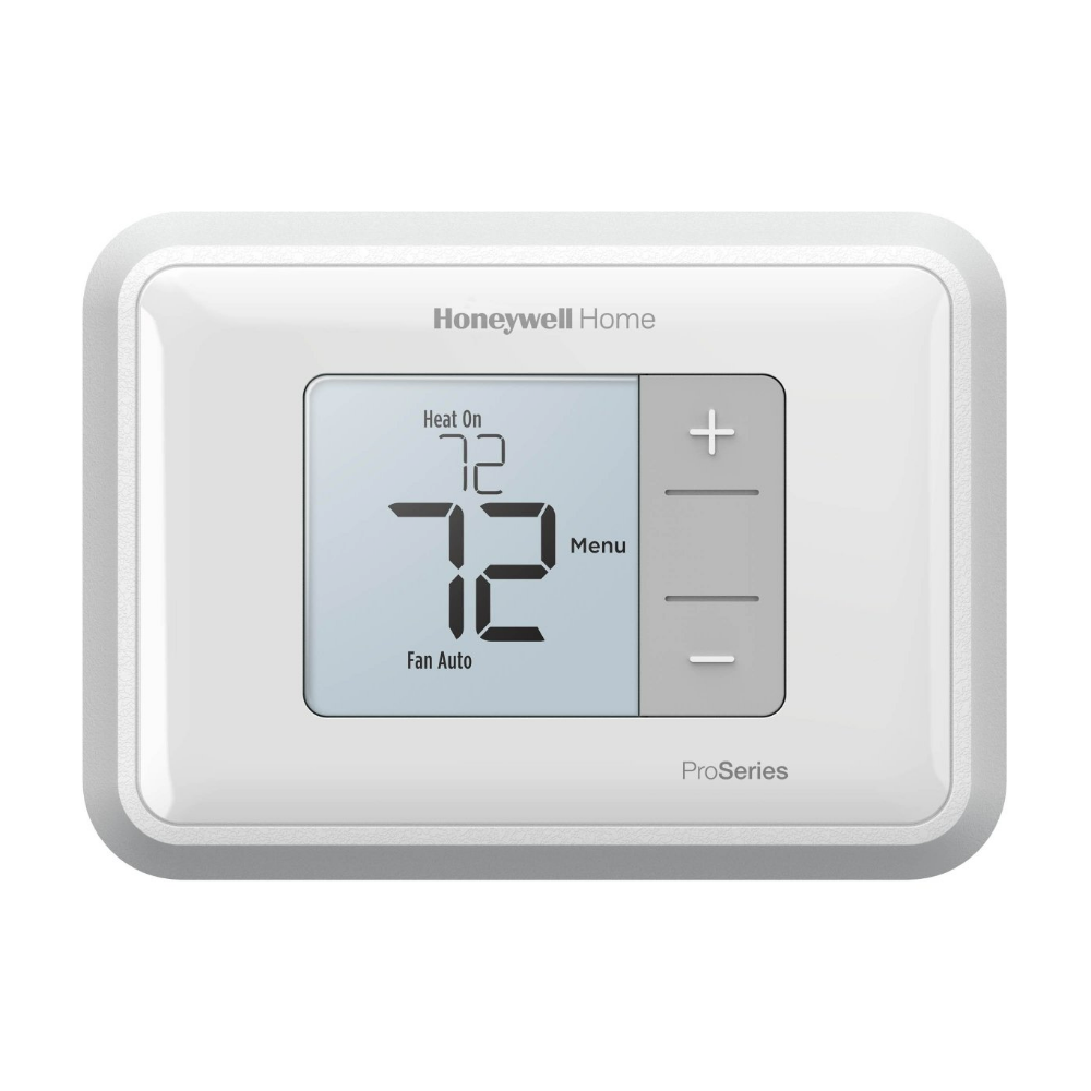 Honeywell T3 Pro Non-Programmable Thermostat - 1H/1C, Digital Display, Easy Up/Down Buttons, Battery Or Hardwired