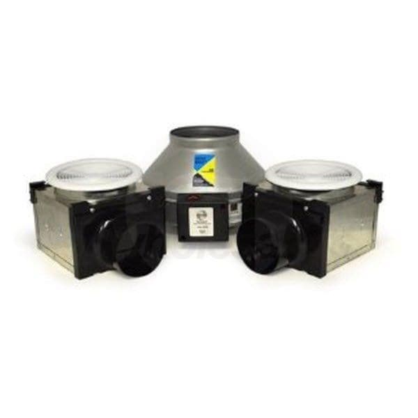 Fantech PB3702 PB 370 CFM Bathroom Exhaust Fan 6Inch Duct Dual Grille