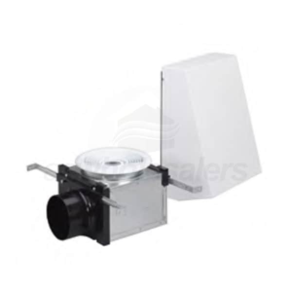 Fantech PBW110L10 120 CFM Bathroom Exhaust Fan Wall Mount 4Inch Duct