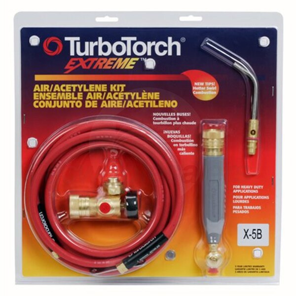 TurboTorch 03860338 X5B 3/4 in Silver Braze Extreme Standard Torch