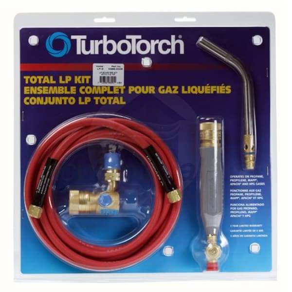 TurboTorch 0386-0006 LP-3 Standard Propane and MAP Pro Kits with T-4 Tip