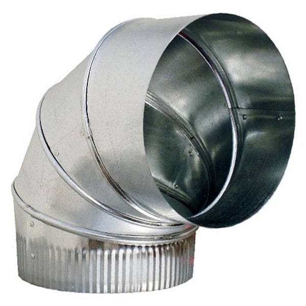 Broan 415 7 Inch Round Elbow Duct for Range Hoods and Bath Fans