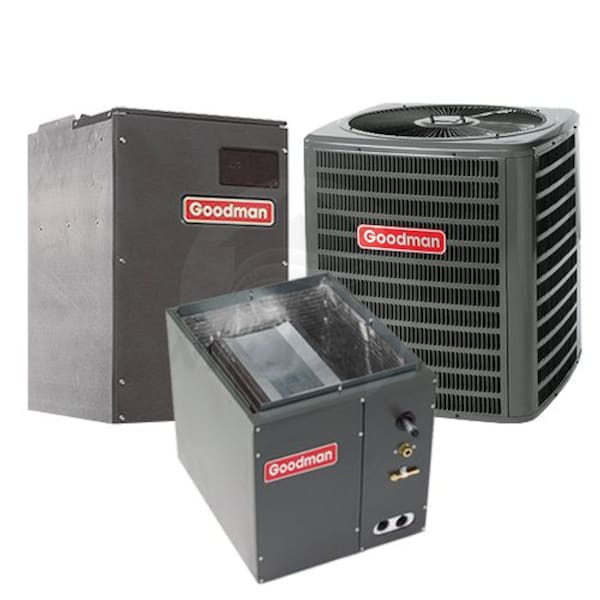 Goodman GSZ140361 MBVC2000AA 1 CAPF4860D6 TX3N4 3 Ton 15 SEER Heat Pump 