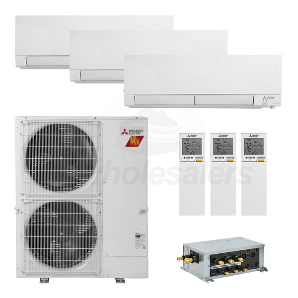 Mitsubishi MXZ-SM48NAMHZ-U1 2-MSZ-FS12NA MSZ-FS15NA