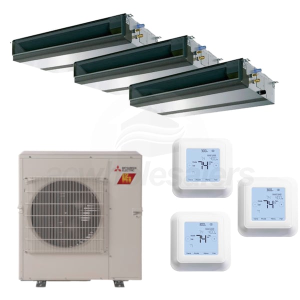 Mitsubishi MXZ-3C30NAHZ3 SEZ-KD09 SEZ-KD12 SEZ-KD18