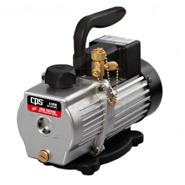 CPS VP4S 4 CFM 1 Stage Vacuum Pump Dual Voltage 115 & 230